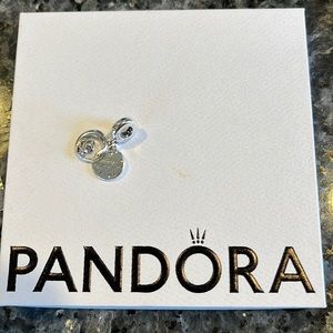 Pandora charm. Owl. With engraving “always by your side”